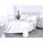 Bibb Home 1000 Thread Count Stripe Sheet Set - 100% Egyptian Cotton-92644727-92644731