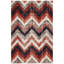 Tapis Manor2 moderne à rayures effet pinceau, rouge, noir, gris et blanc, antidérapant, à poils courts, pour intérieur et extérieur, adapté aux animaux domestiques, salon, chambre, salle à manger, entrée, couloir, bureau, lavable-298985012