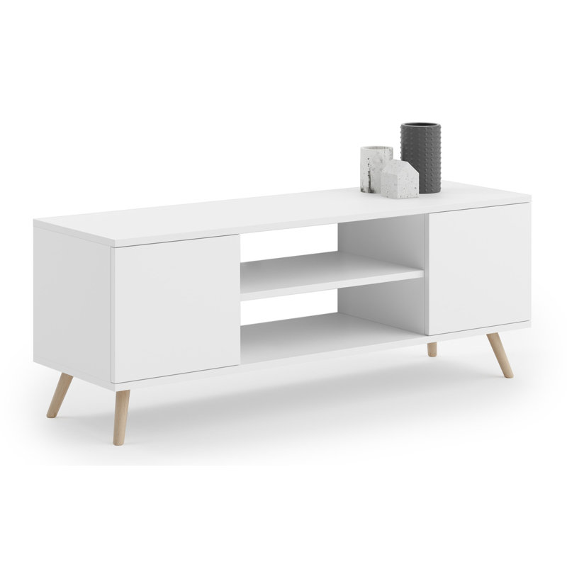 Focus RTV cabinet Craft, 50cm H x 135cm L x 40cm D, White