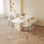 Ensemble de table de salle à manger rectangulaire 62,99 "avec 4 chaises pour cuisine, bar et salon-609998222-629389923