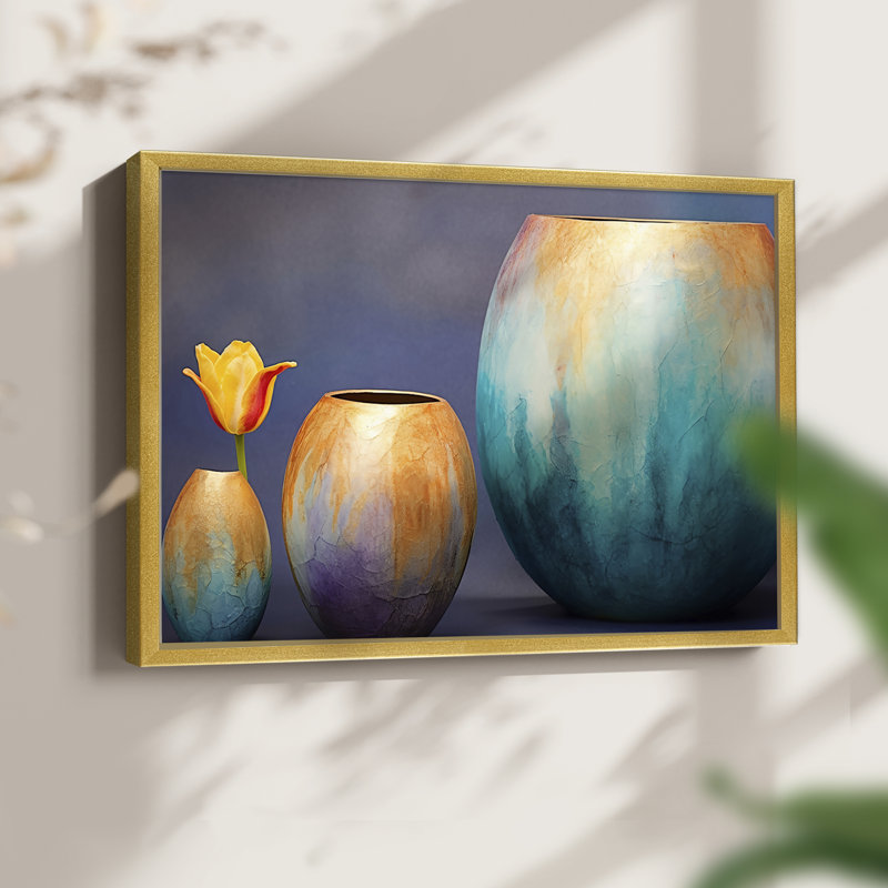 Série florale - Lxxxxi - reproduction encadrée, H 11 po x l 14 po