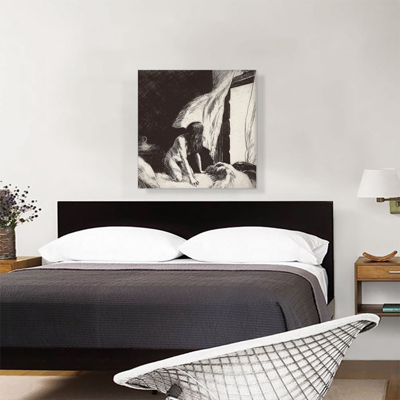 «Evening Wind 1921» - reproduction, H 26 po x l 26 po x P 0,75 po