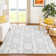 Machine Washable Indoor/Outdoor Bourkelands ACN2344 Geometric Rug