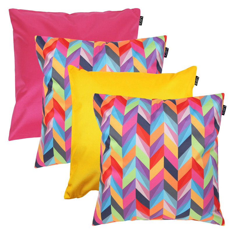 Indoor / Outdoor Multi Square Throw Cushion
