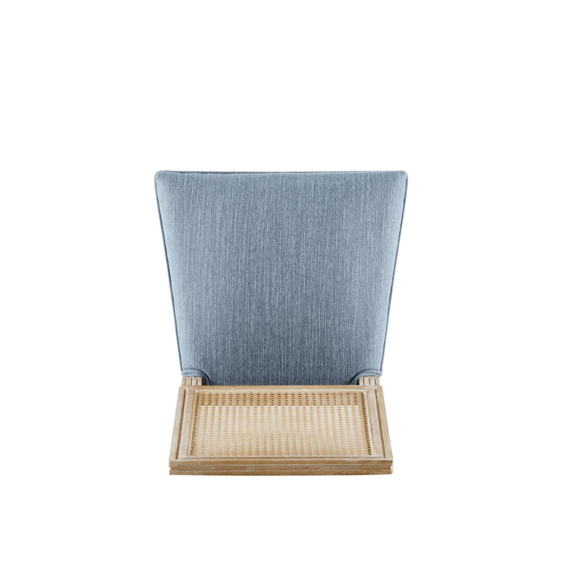 DINING CHAIR, Natural, Denim Blue, 2