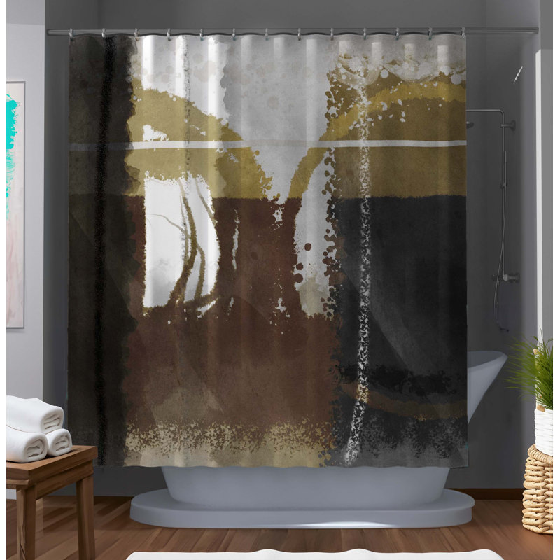 Abstract Shower Curtain