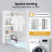 37.5X14x8” Wall Mount Ironing Board Cabinet