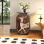 Armoire de rangement de salon en bois massif