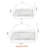 Vinatge Metal Trays for Perfume & Makeup Display ,Metal Wire Vanity Bathroom Accessory Tray