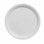 Jane PLATE, MEL, WHITE, NARROW RIM, 7-1/2" DIA.