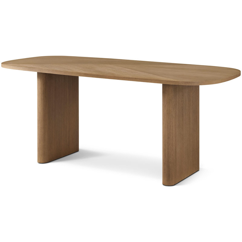 Paris Dining Table, Natural, 30" H x 70.87" L x 35.43" W