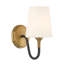 Applique murale 1 lumière pour salle de bain 10,75 po Brienne