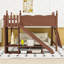 Lit mezzanine avec tablettes de rangement et garde-robe-28452162-28452172