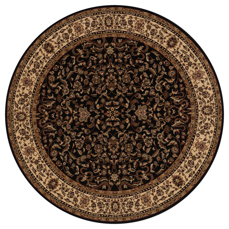 Izaiah Oriental Indoor Rug, Round 7'10"