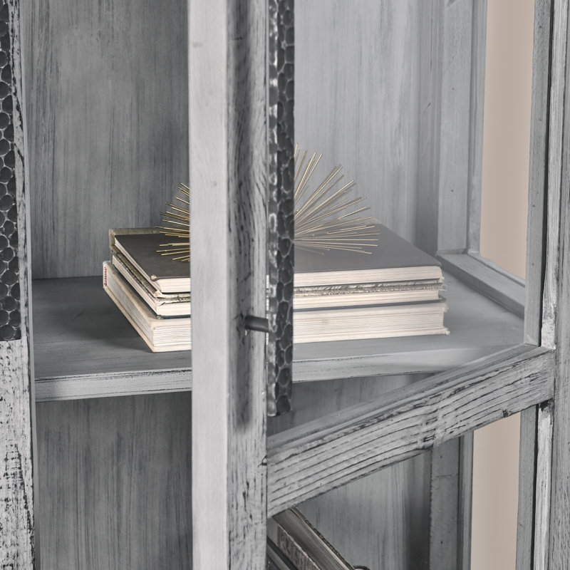 Simon Tall Cabinet By Classic Home, Antique Blue