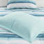 Édredon et édredon 8 pièces 8 pièces, bleu sarcelle, très grand / très grand taille-118650019-118650016