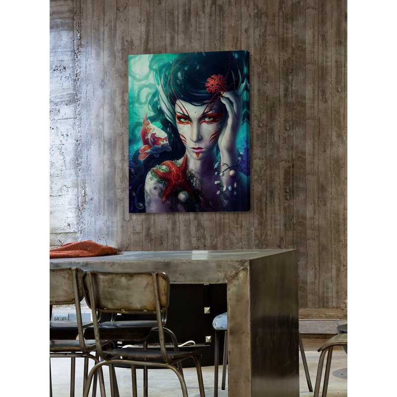 " Deep Sea " by JoJoesArt, 36" H x 30" W x 1.5" D