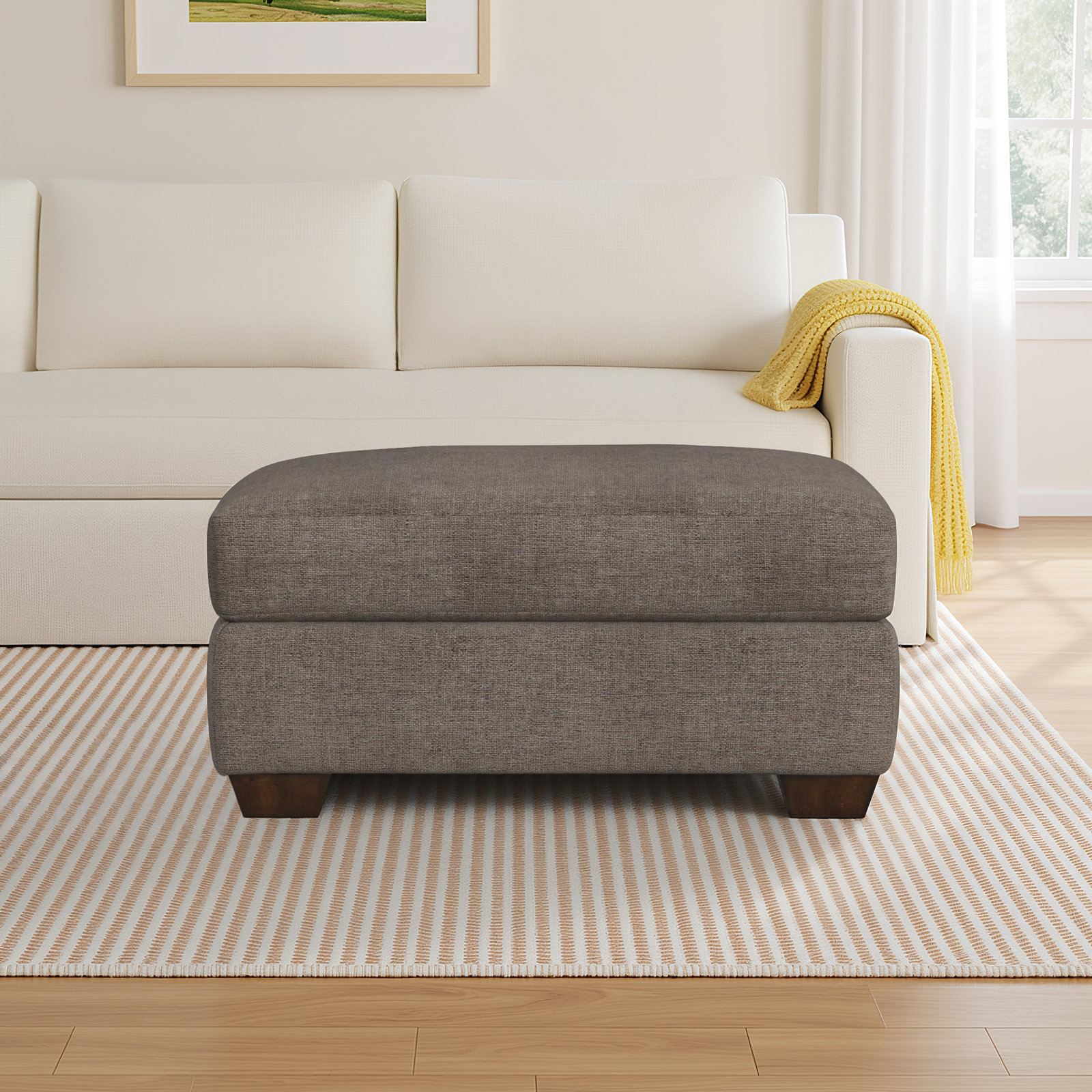 Odyn Charisma Ottoman, Gray Performance