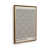Polished Gold Floater Framed
