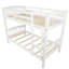 Lit simple superposé simple avec échelle, blanc-1999630655-1999630628
