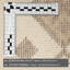 Taza Royal Geometric Wool Hand Woven Area Rug-57421731