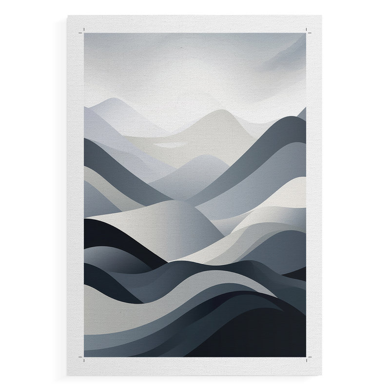 Paysages série CCxxviii - impression sur toile seulement - non encadrée