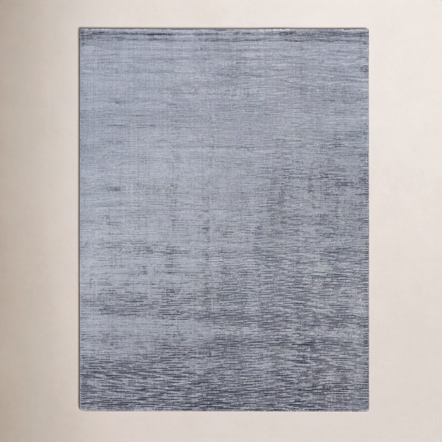 Elba Charcoal Gray Hand-Loomed Rug, Rectangle 10' x 14'