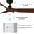Iyahna 52'' Ceiling Fan with LED Lights