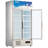 Commercial Refrigerator,Display Fridge Upright Beverage Cooler, Glass Door with LED Light for Home, Store, Gym or Office, (23 cu.ft. Double Swing Door)