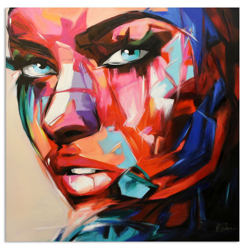 Abstraction - Wrapped Canvas Painting