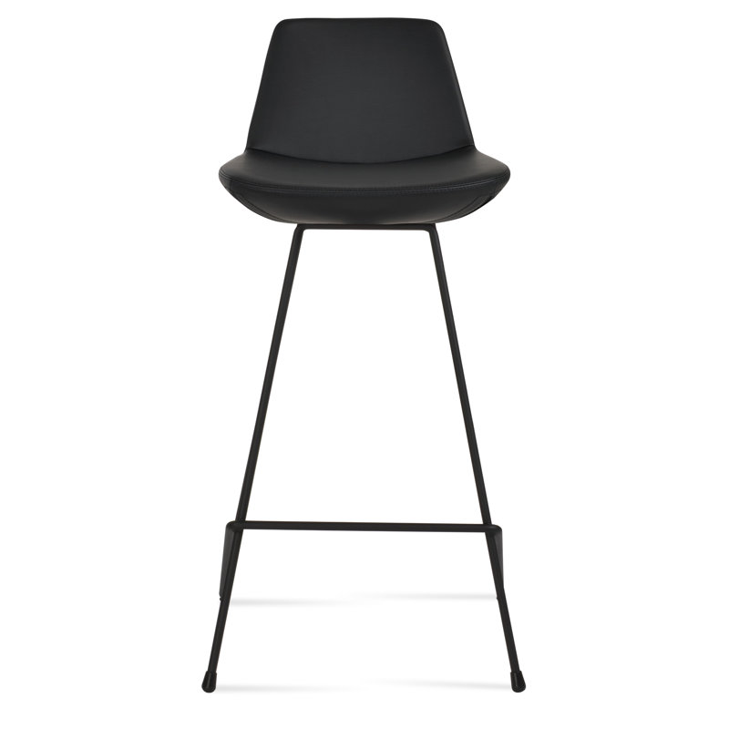 Tabouret de bar et de bar pour chat Pera, Tabouret de comptoir (siège d'une hauteur de 24 p, Bleu ciel PPM