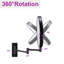 Wall Mounted 8"Makeup Mirror With 1X/10X Magnification Makeup Mirror-268925954