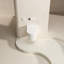 MEJE New Smart Wall Hung Toilet Combo, with Built in Bidet, Heated Seat, Warm Air Dryer,Auto Flush, Auto Open and Close, Remote Control, Night Light, White (Include in-Wall Carrier)