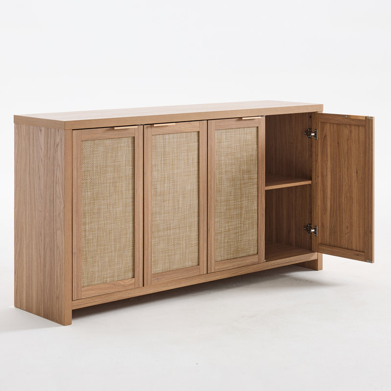 Buffet de 61 po Arianna, Chêne naturel