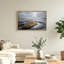 Ensemble de 1 tableau sur toile représentant un paysage d'hiver-129321287-129321277