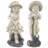 Young Gardeners 2 Piece Statue Set