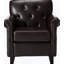 Fauteuil club capitonné pour la détente dans n'importe quel coin confortable