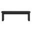 Banc en bois noir 58 po Alvia-129989794-129989795