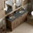 Brookfield 72'' Double Bathroom Vanity with Top-113399121-113399120
