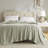 Premium Sage Green Bedding Set, Cotton Comfort For Home