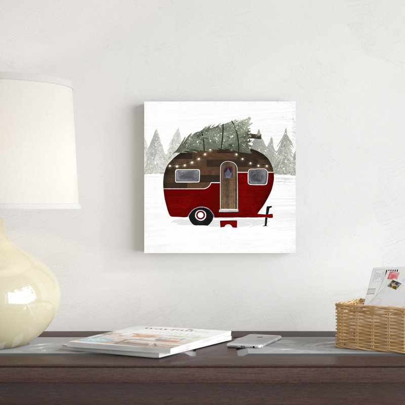 Yuletide Camper I, H 12 po x l 12 po