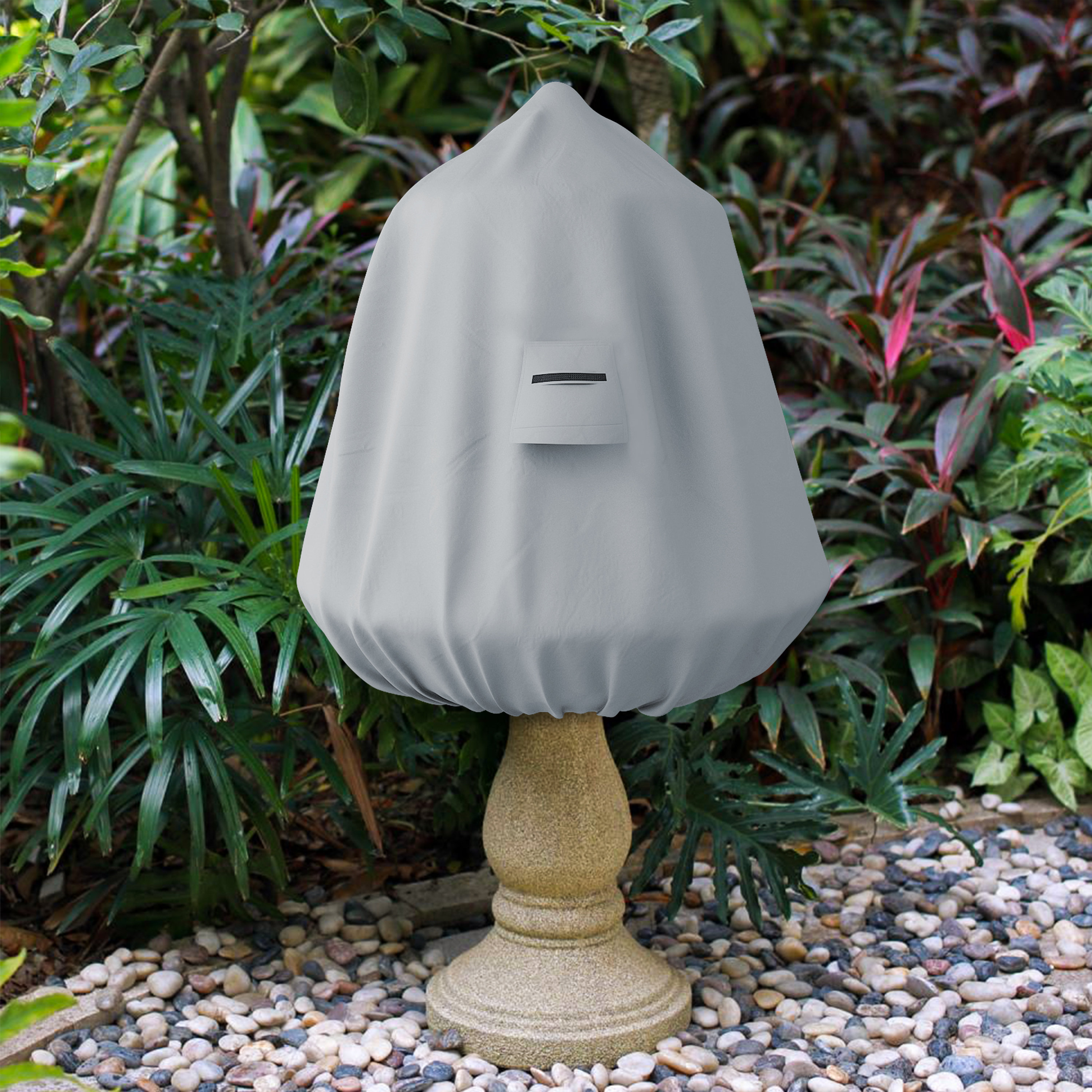 Arlmont & Co. Brodersen Heavy-Duty Outdoor Waterproof Fountain Cover, Patio  Garden Fountain Statue Protective Cover