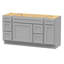 Base de meuble-lavabo simple 60 po seulement-95942881