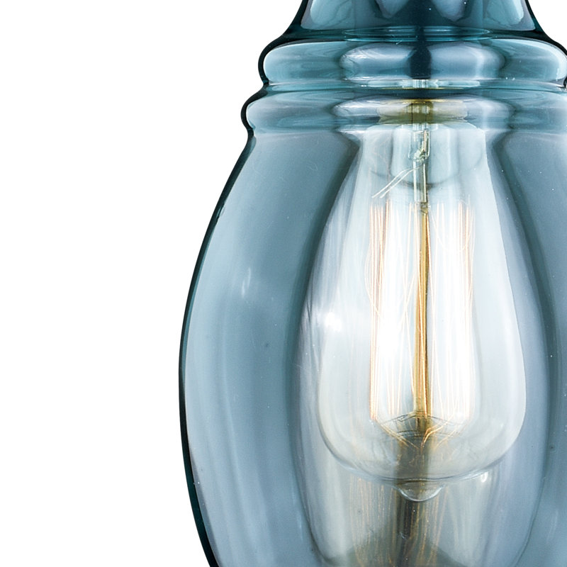 Denzel 1 - Light Oil Rubbed Bronze Single Pendant