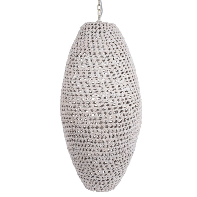 Extra Large Leather Pod Pendant Light