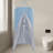Heat Insulation Portable Shower Curtain With Zipper