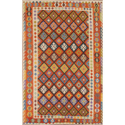 Tapis oriental géométrique 8 x 12