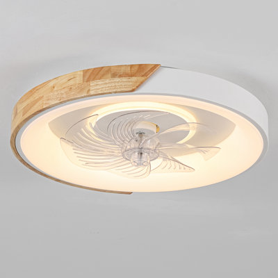 LED Light Low Profile Ceiling Fan with Light