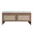 PP Rattan Storage Bench with Cushion