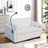 Versatile Convertible Sofa Bed with Pullout Feature and Plush Pillows for All